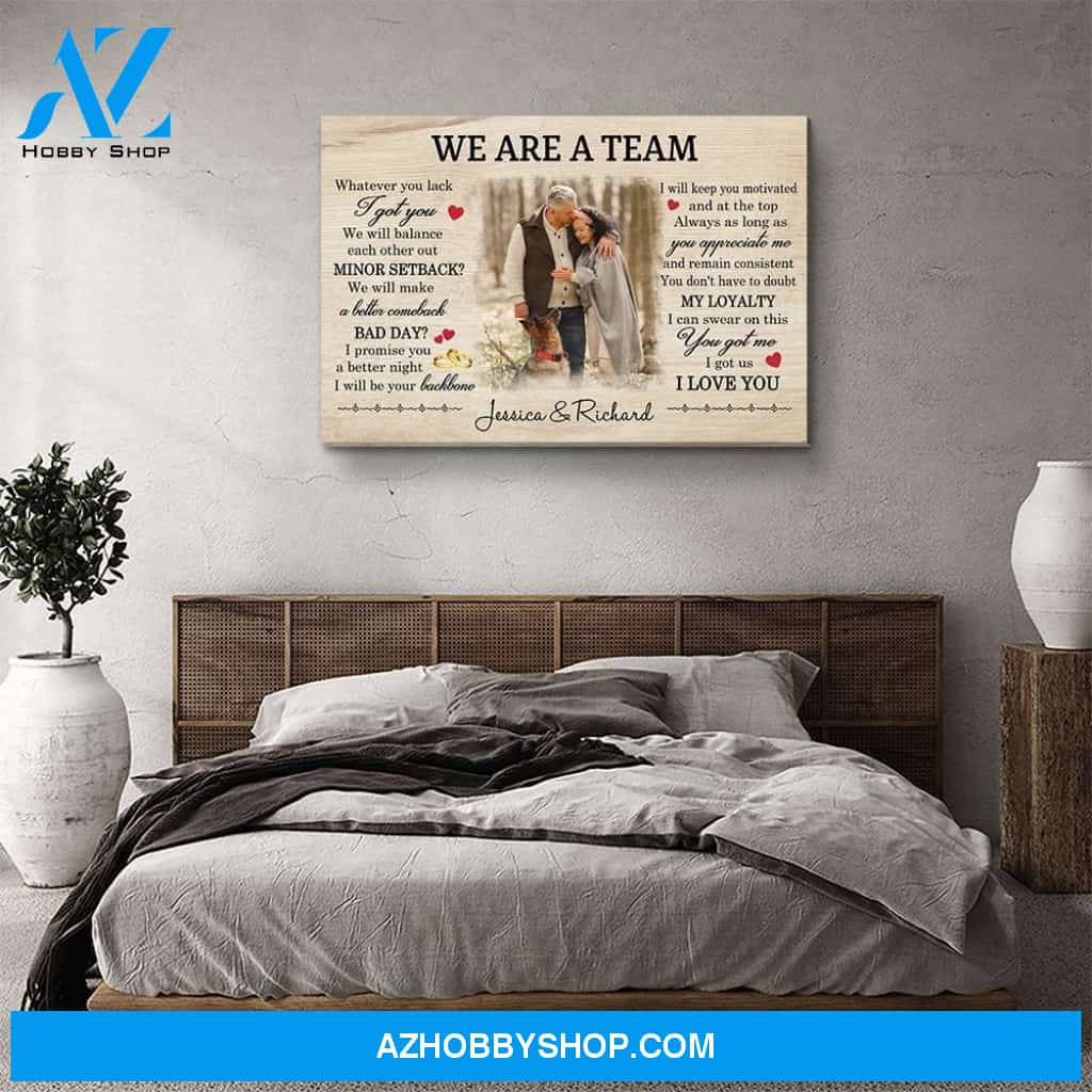 You Got Me, I Got Us - Personalized Custom Photo Canvas