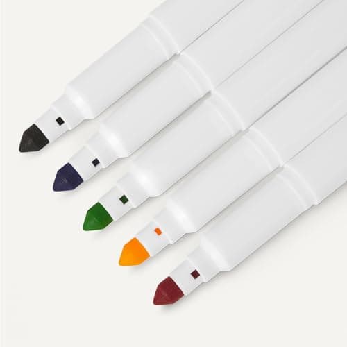 Amazon Basics Super Tip Washable Markers, 40 Vibrant Colors, Multicolored
