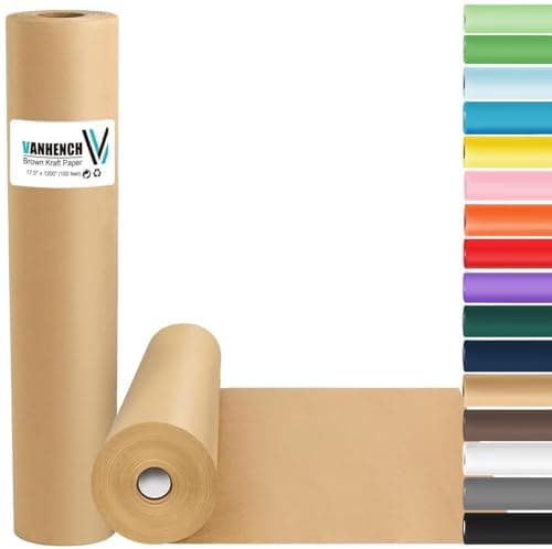 Avis Vanhench Papier Kraft Brun 100 Pieds – Le Bon Achat ?