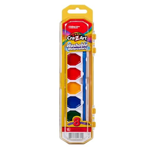 Cra-Z-Art Washable Watercolors Review – 8-Color Set Worth It?