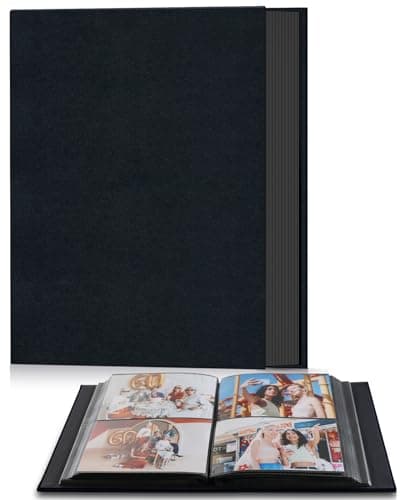 Popotop Fotoalbum Test: Hochwertiges 4x6 Leinen-Album mit 200 Taschen