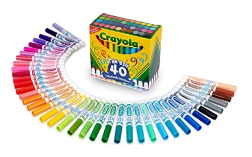 Crayola Ultra Clean Washable Markers Review: 40-Pack Honest Verdict