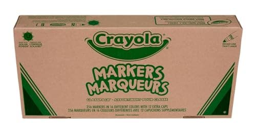 Crayola Broad Line Markers Classpack (256 Ct) Review – Classroom Tested