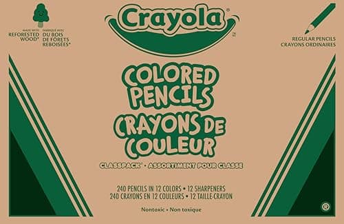 Crayola Colored Pencils Classpack (240ct) Review – A Teacher's Verdict