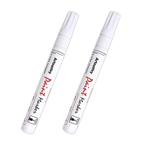 Artsunlvy White Paint Pens Review: Reliable 2-Pack for Every Surface