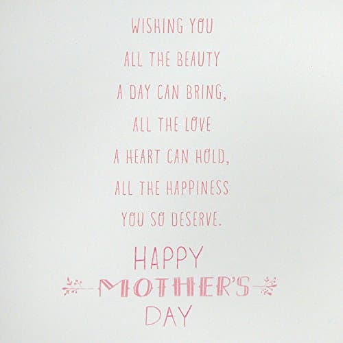 Hallmark Mother's Day Card from All (Beauty, Love, and Happiness)