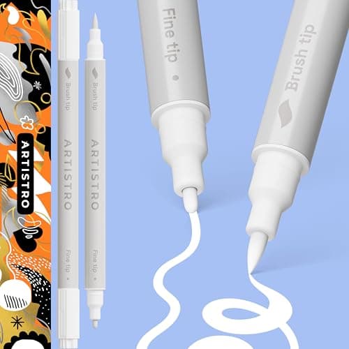 ARTISTRO Paint Pens Review – Dual-Tip White Acrylic Markers Tested