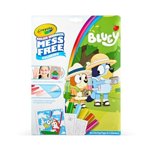 Zestaw do Kolorowania Crayola Bluey Color Wonder — Recenzja 2024