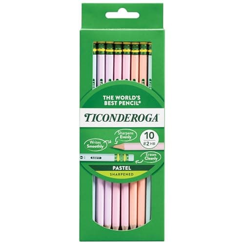 Ticonderoga Pastel Pencils Review: Soft, Pre-Sharpened Set Put to the Test