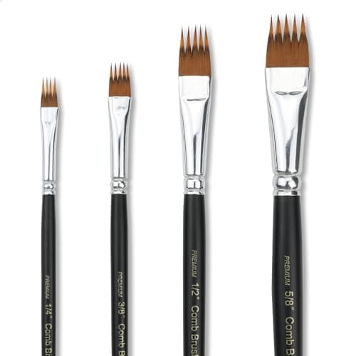 GACDR Paint Brush Comb Set Review – 4-Piece Grainer Brushes Tested