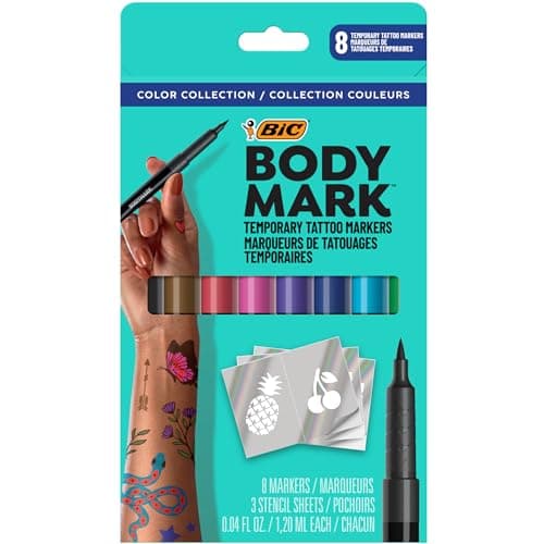 BodyMark Temporary Tattoo Markers Review: Tested 8-Color Set