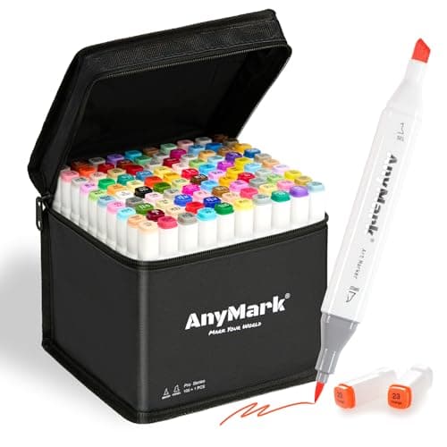 AnyMark Alcohol Markers Review – 100+1 Couleurs Pensée