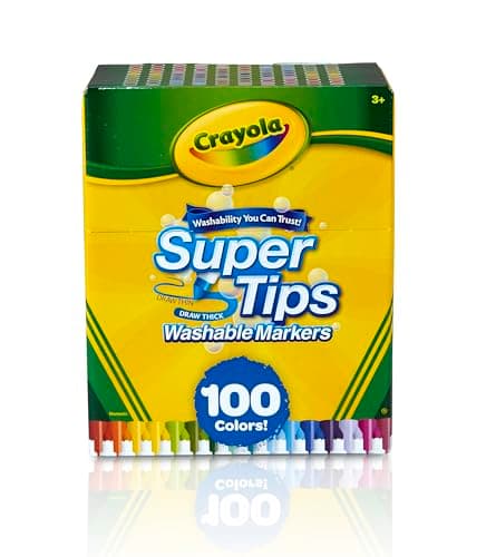 Crayola Super Tips Marker Set (100ct) Review – Worth It in 2025?