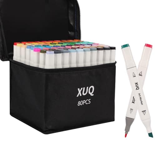 XUQ Alcohol Markers 80 Colors Review – Great Value for Beginners?