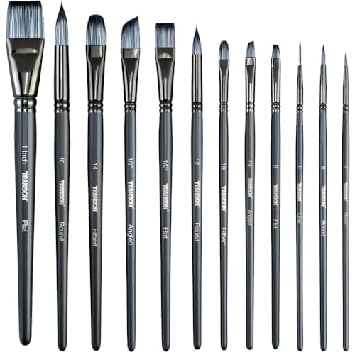 Transon Artist Paint Brush Set Review – Versatile 12-Piece Kit Worth It?