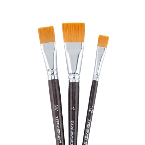 Transon Flat Paint Brush Set 3pcs Review – Are They Worth It?