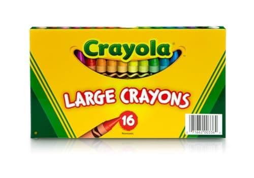 Crayola Large Crayons Review: 16 Classic Colors Worth It?
