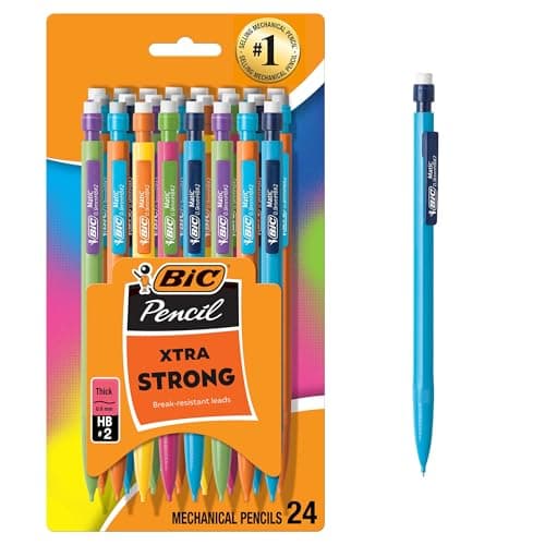 BIC Xtra Strong Mechanical Pencils Review – Thick 0.9mm