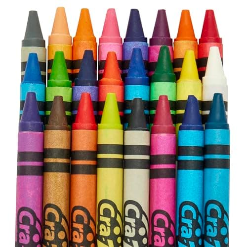 Cra-Z-Art Washable Crayons, 24 Count, for Kids Back to School Supply List Essential