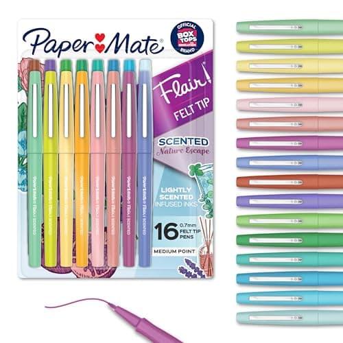 Paper Mate Flair Nature Escape Test: Duft-Filzstifte fürs Journaling