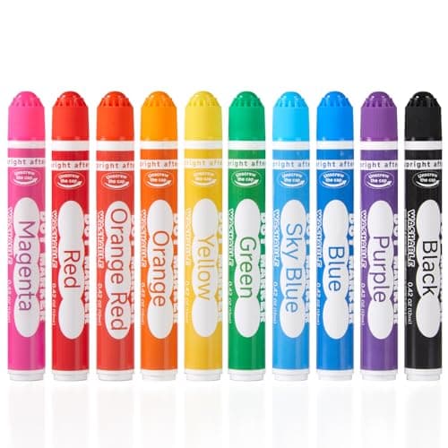 Shuttle Art Dot Markers Review: Vibrant 10-Color Set for Toddlers and Kids