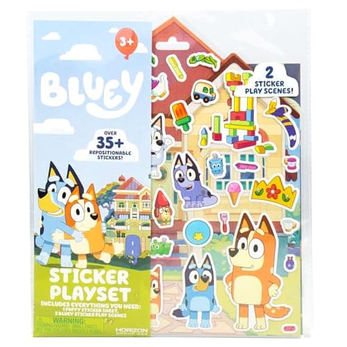 Bluey Sticker Playset Review – Är den värd priset?