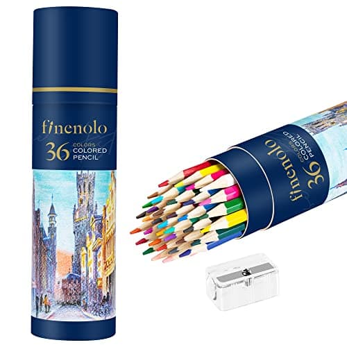 finenolo Colored Pencils Review – Solid 36-Piece Set for Adult Colorists