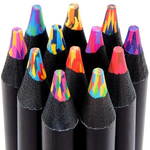 Yangmei Rainbow Colored Pencils Review: 12 Vibrant Colors