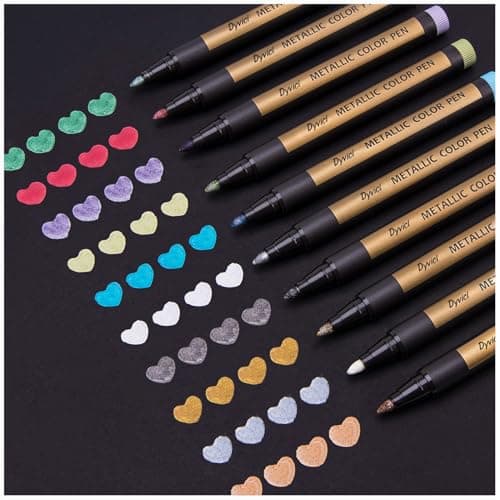 Dyvicl Metallic Marker Pens Review – 10-Pack Worth It?
