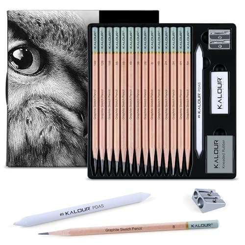 KALOUR 18-Piece Sketch Pencil Set Review – Good Value?