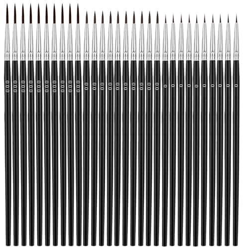 Anezus Tiny Detail Paint Brushes Review – 30-Piece Set Tested
