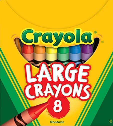Crayola Large Crayons Review: The 8-Count Jumbo Set for Toddlers