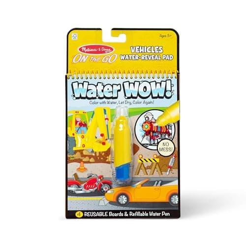 Melissa & Doug Water Wow – recenzja książki do kolorowania wodą bez bałaganu