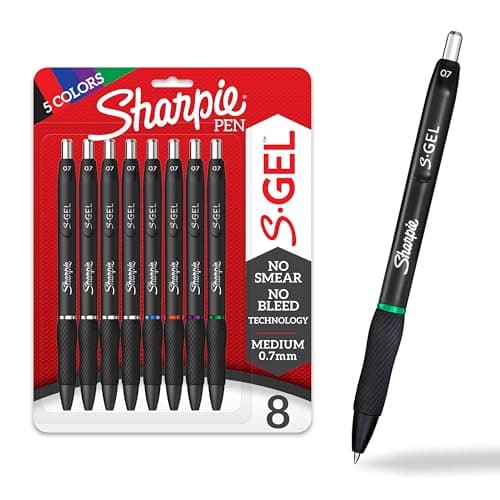 Sharpie S-Gel pennen review – soepel schrijven zonder vlekken