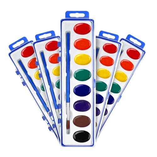 FUMILE Watercolor Paint Set for Kids Review: Bulk 5-Pack Worth It?