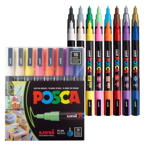Posca Paint Markers Review – 16-Color Set Worth Every Penny?