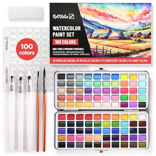 Set Acquerelli 100 Colori Art Vista - Recensione Completa 2025