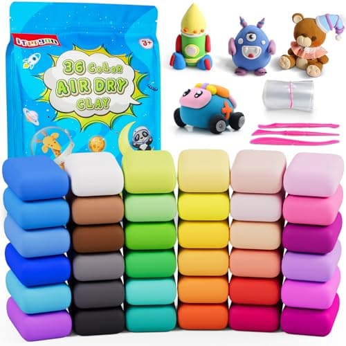 ifergoo Air Dry Clay Review – 36 Color Magic Foam Set Tested