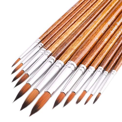 FENORKEY Watercolor Brushes Review – 12-Piece Artist Set Tested