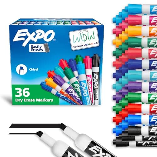 EXPO Dry Erase Markers Review – 36-Count Assorted Set Tested