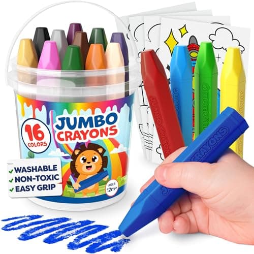 Momo & Nashi Jumbo Crayons for Toddlers Review (2024)