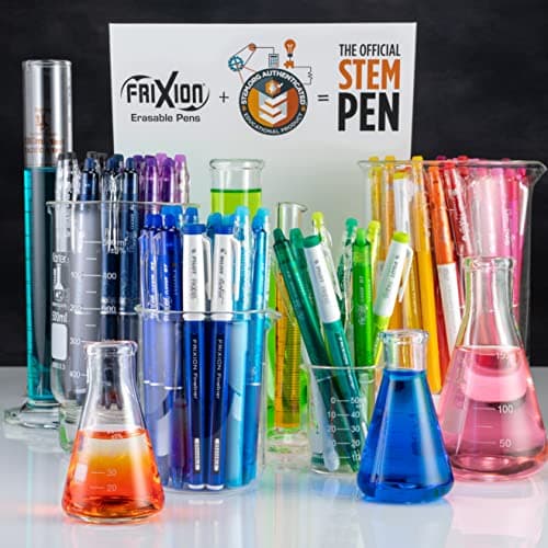Pilot FriXion Clicker Erasable, Refillable & Retractable Gel Ink Pens Fine Point 0.7mm, Erasable Pens, Assorted Color Inks, 10-Pack Pouch