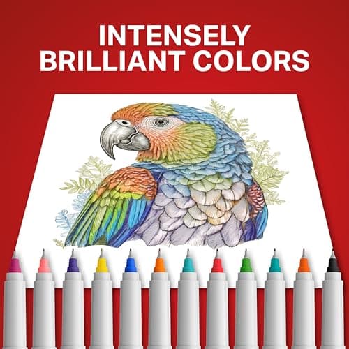 Sharpie Permanent Markers, Ultra Fine Point, Assorted Colors, 12 Count