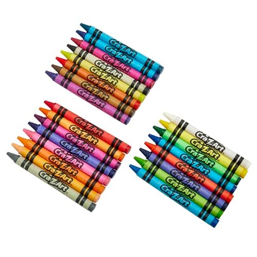 Cra-Z-Art Washable Crayons, 24 Count, for Kids Back to School Supply List Essential