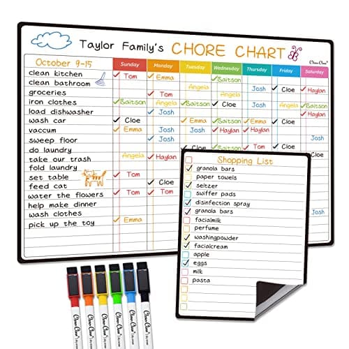 Clever Clean Magnetic Dry Erase Chore Chart Review – Honest Verdict