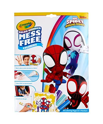 Crayola Color Wonder Spiderman Set Review 2024