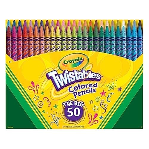 Crayola Twistables Colored Pencils (50ct) Review – Are They Worth It?