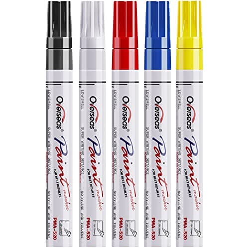 Overseas Paint Marker Pens Review – 5-Color Oil-Based Set Put to the Test