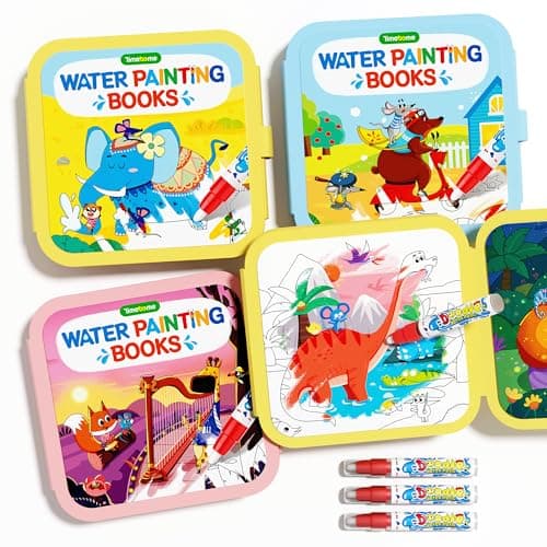 Timetome 3-Pack Livres de Coloriage à l'Eau — Mon Test Complet