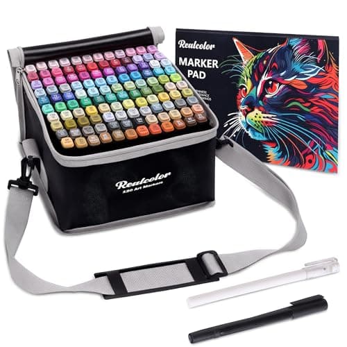 Recensione realcolor 120 Pennarelli Alcolici - Qualità, Colori e Valore